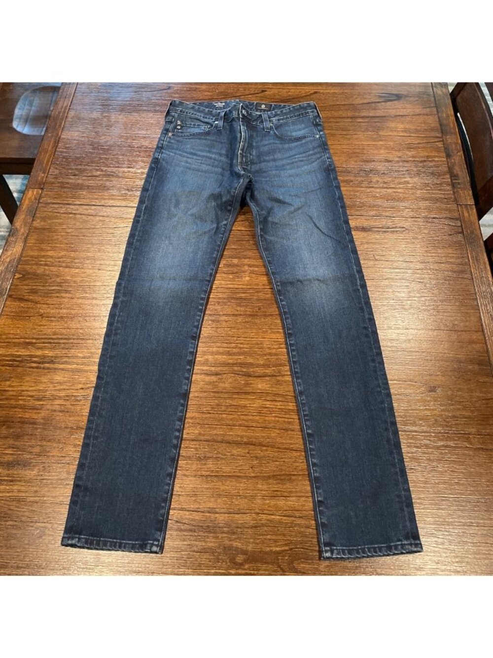 AG Dylan Slim Skinny Jean Mens 31x32.5 Jamestown Medium Blue Wash Stretch LED4